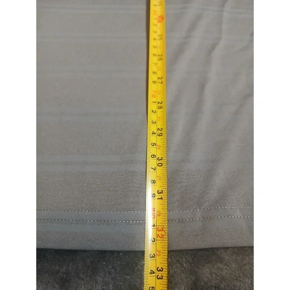 Callaway Opti-Dri Polo Mens XXL 2XL Gray Performance Striped Short Sleeve Shirt - Picture 9 of 10